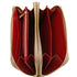 Mira - Double zip around leather wallet